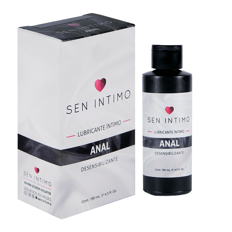 Lubricante Íntimo Anal Desensibilizante X 130 Ml By Sen Intimo