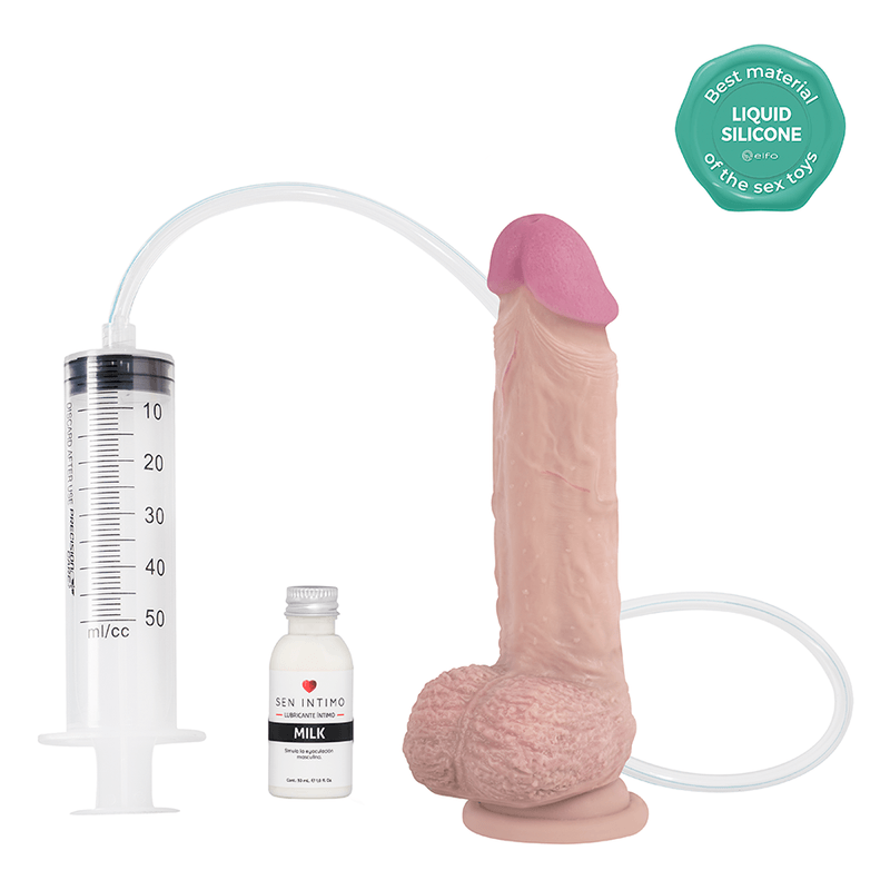 Dildo Chris Flesh Sistema Eyaculador