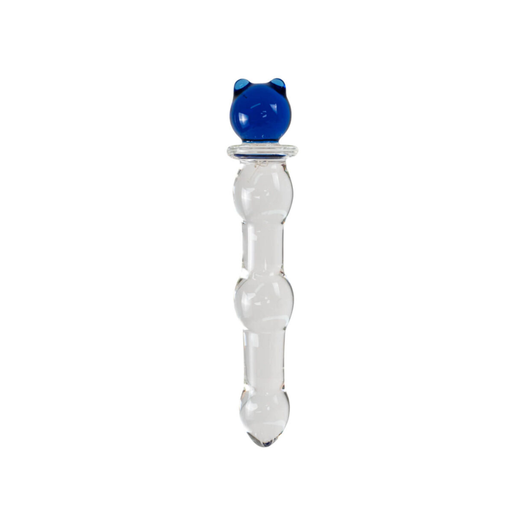 Dildo De Vidrio Blue 18 Cm