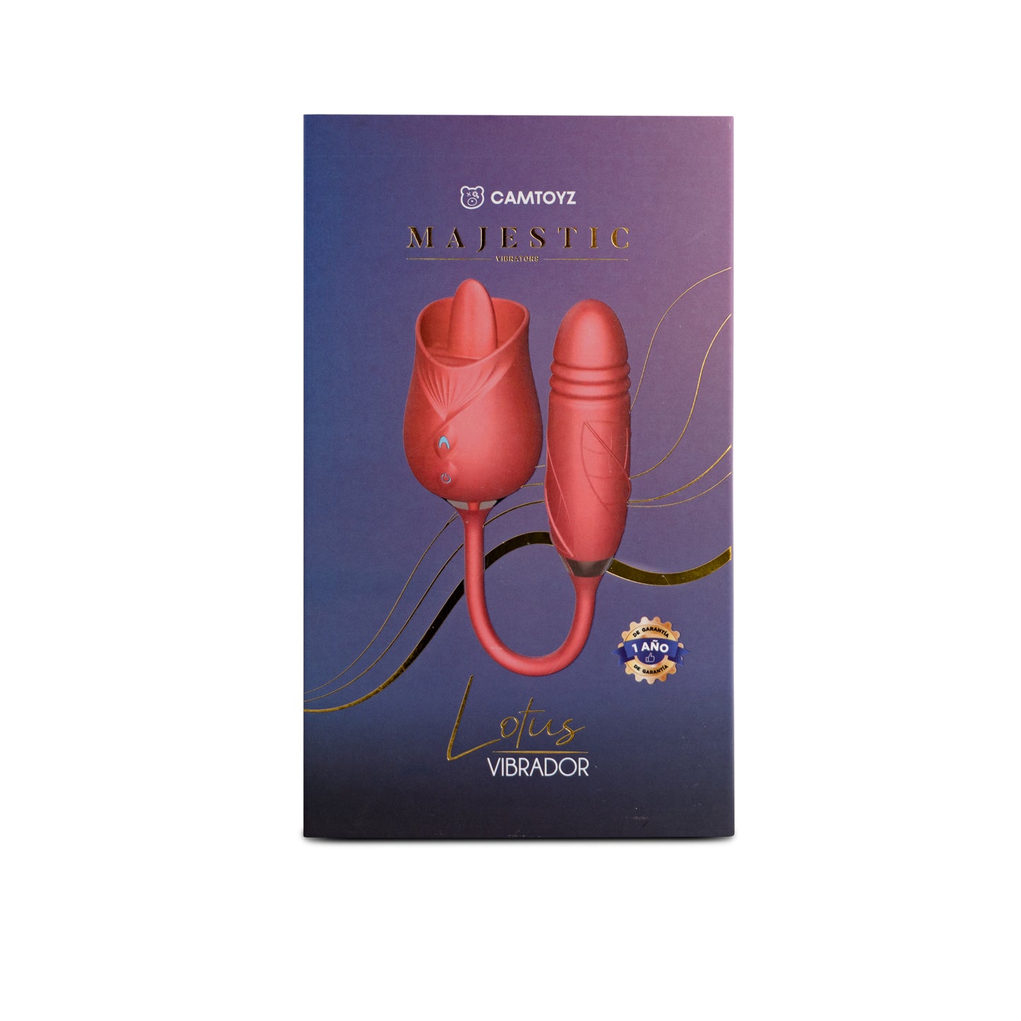 Majestic Vibrador Con Bala Lotus