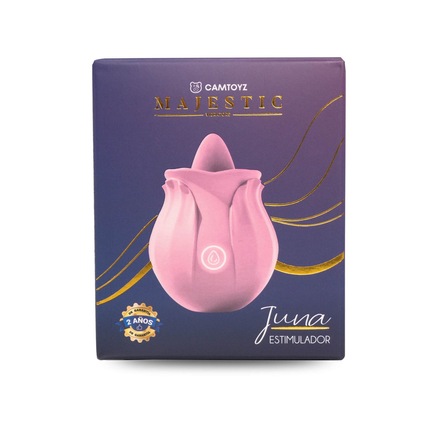 Majestic Vibrador Con Lengua Juna
