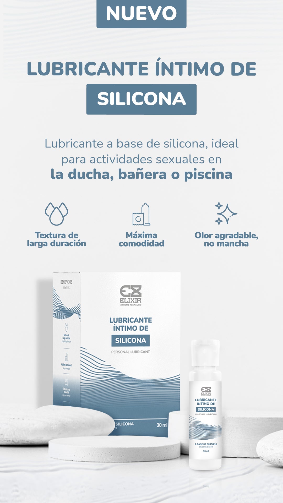 Lubricante Intimo De Silicona 30Ml