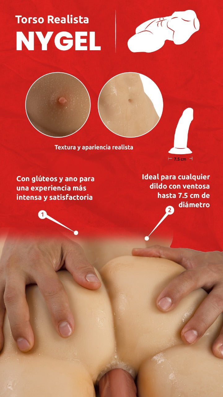 Raw Torso Masculino Nygel