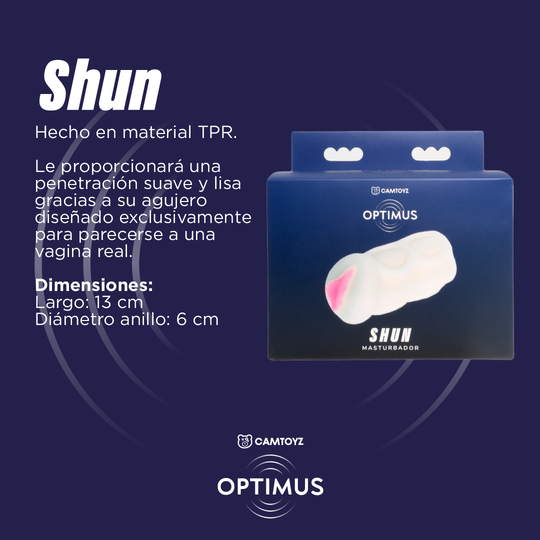 Masturbador Masculino Shun