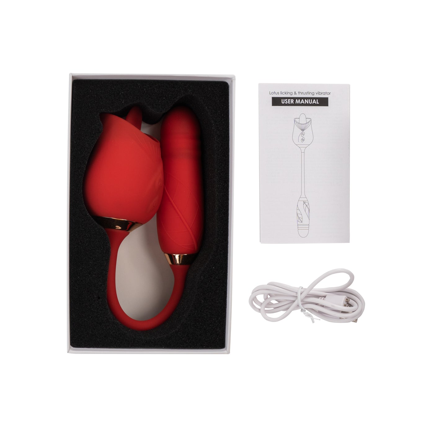 Majestic Vibrador Con Bala Lotus