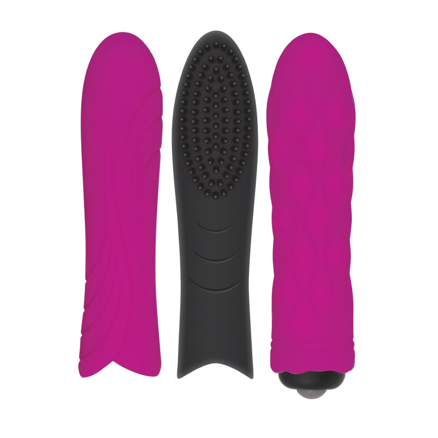 Bala Vibradora Y Fundas Pleasure Sleeve Trio