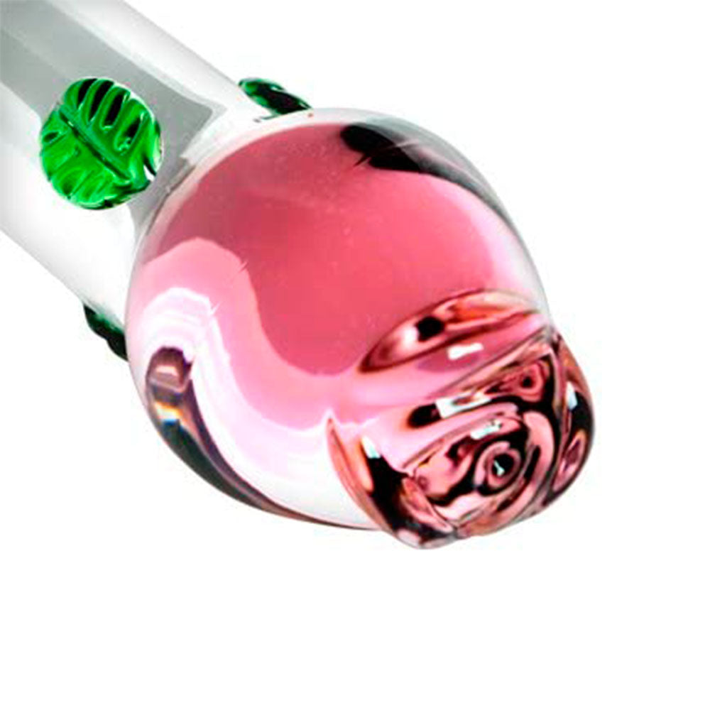 Dildo de Vidrio Flor 20 cm