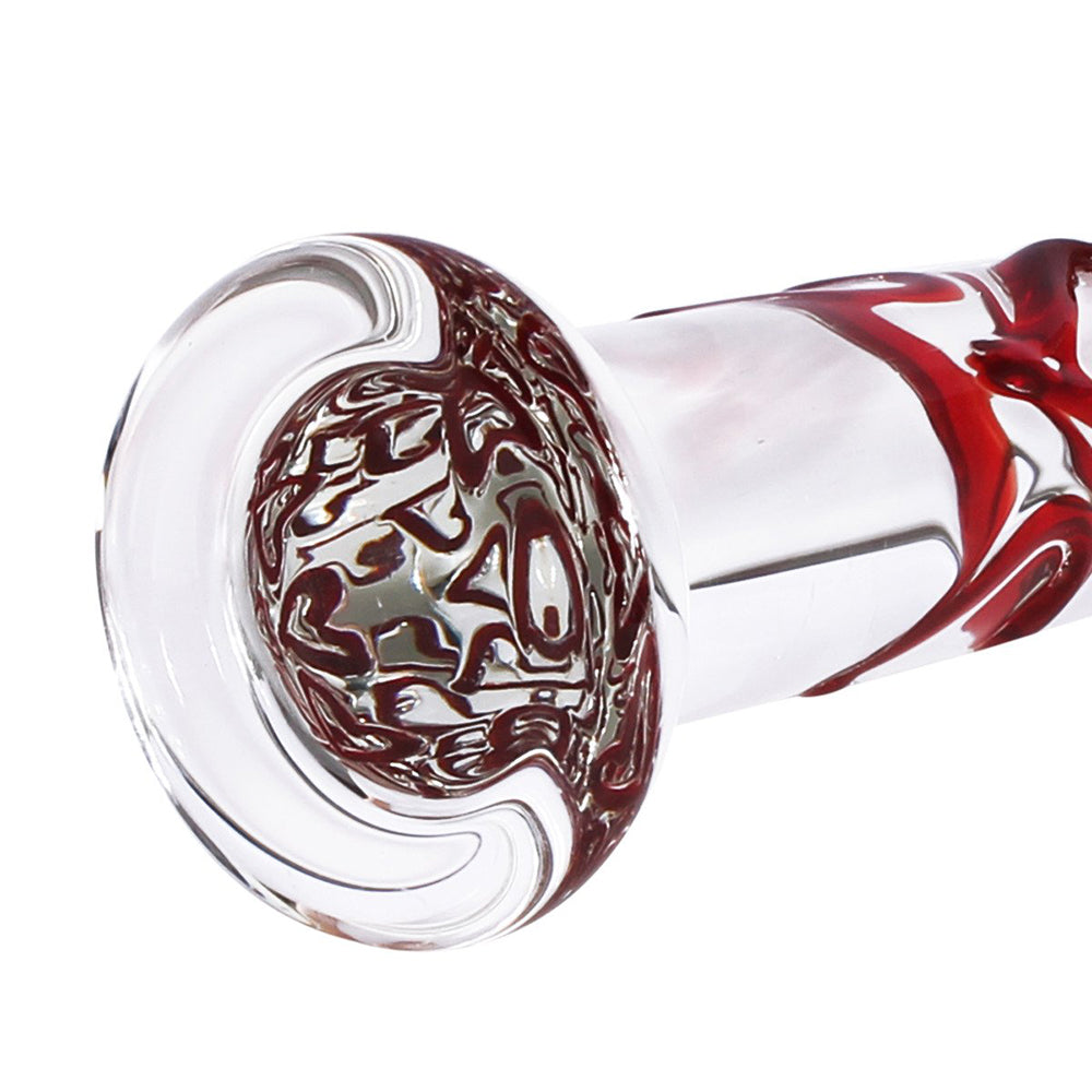 Dildo Vidrio Vulcano 18 Cm