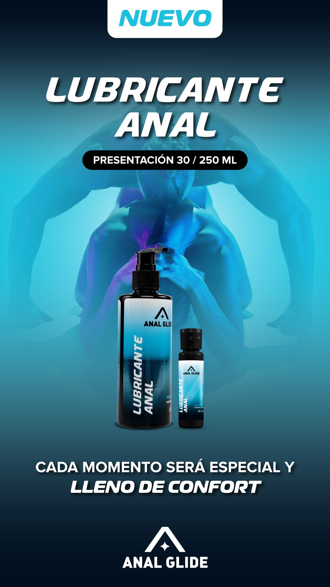 Lubricante Íntimo Anal Glide