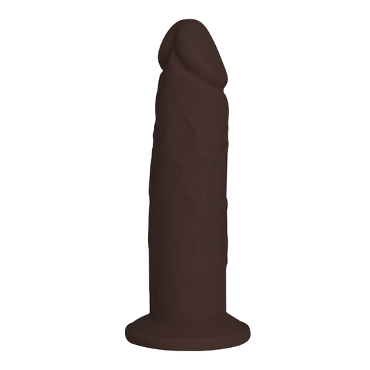 Premium Silicone Realistic Medio Torso De Dildo Intercambiable Brown