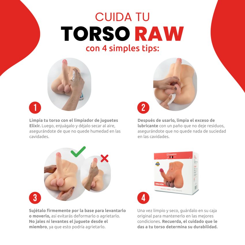 Raw Torso Masculino Broco