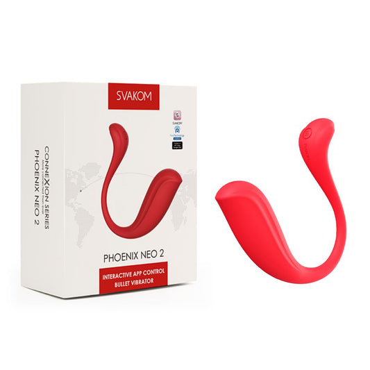 Phoenix Neo 2 Rojo Controlado Por App Global By Svakom